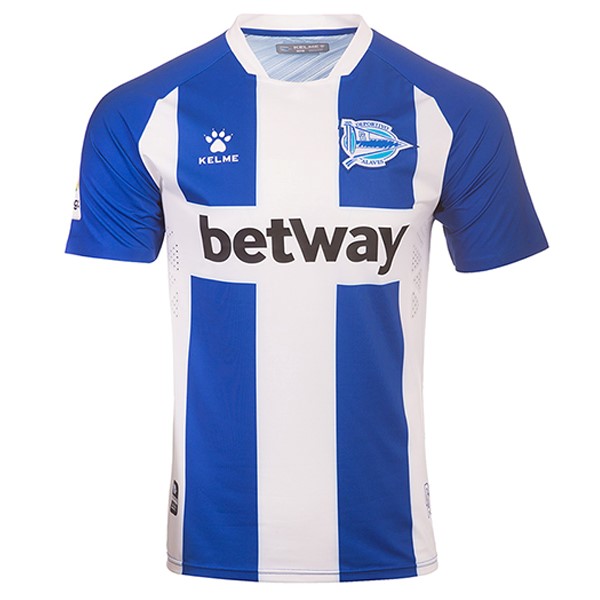 Tailandia Camiseta Alavés 1ª 2019 2020 Azul